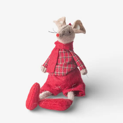French Country | Red Harry Mouse Sitting