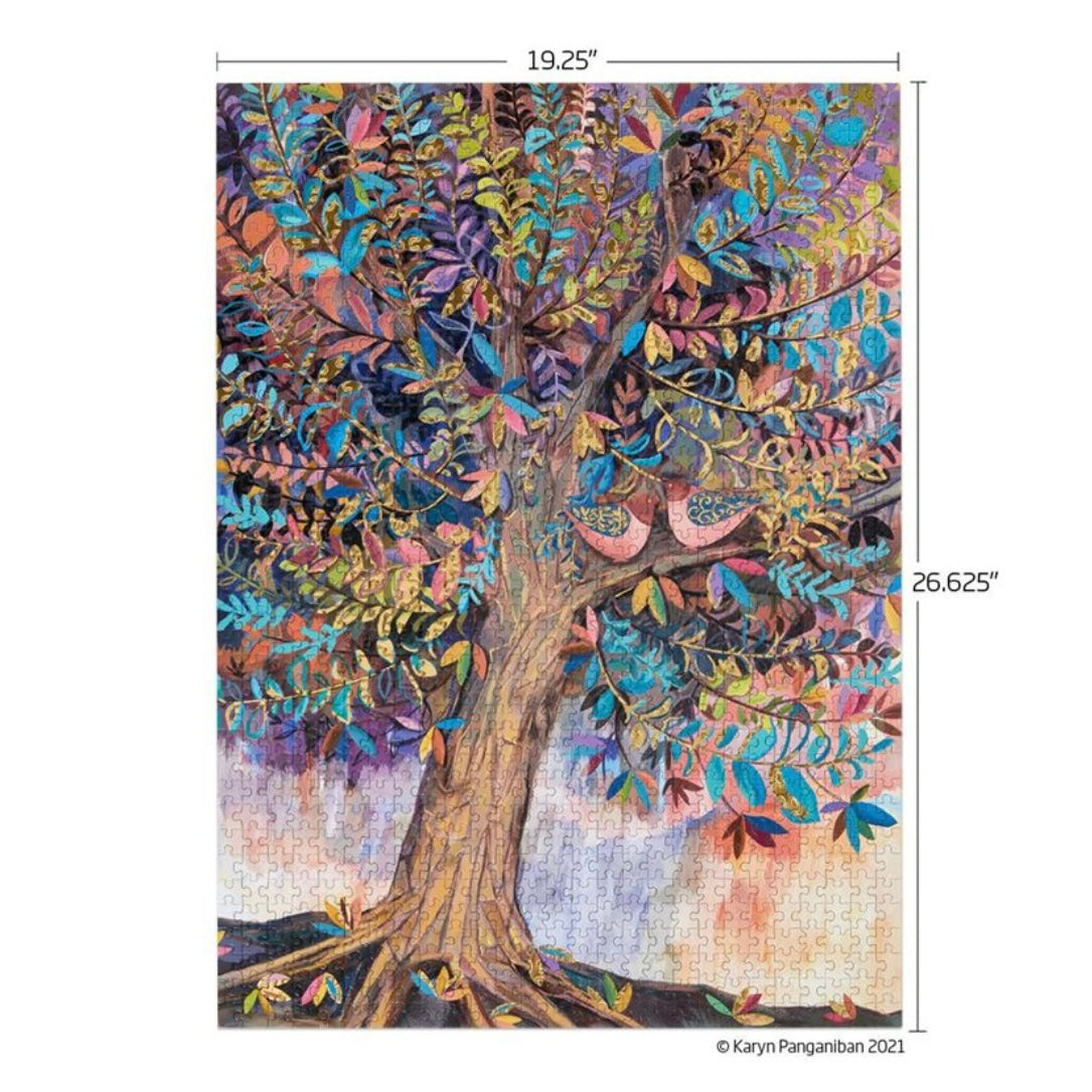 Illumination Tree - Gold Foiled 1000 piece Jigsaw