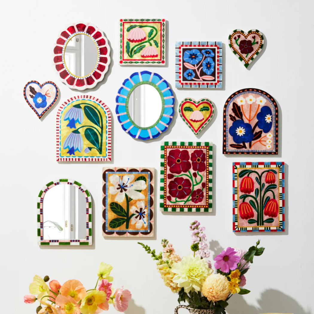 Jones & Co decorative items on a white background
