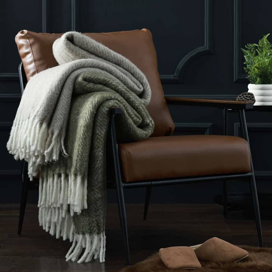MM Linen Wool Throws 