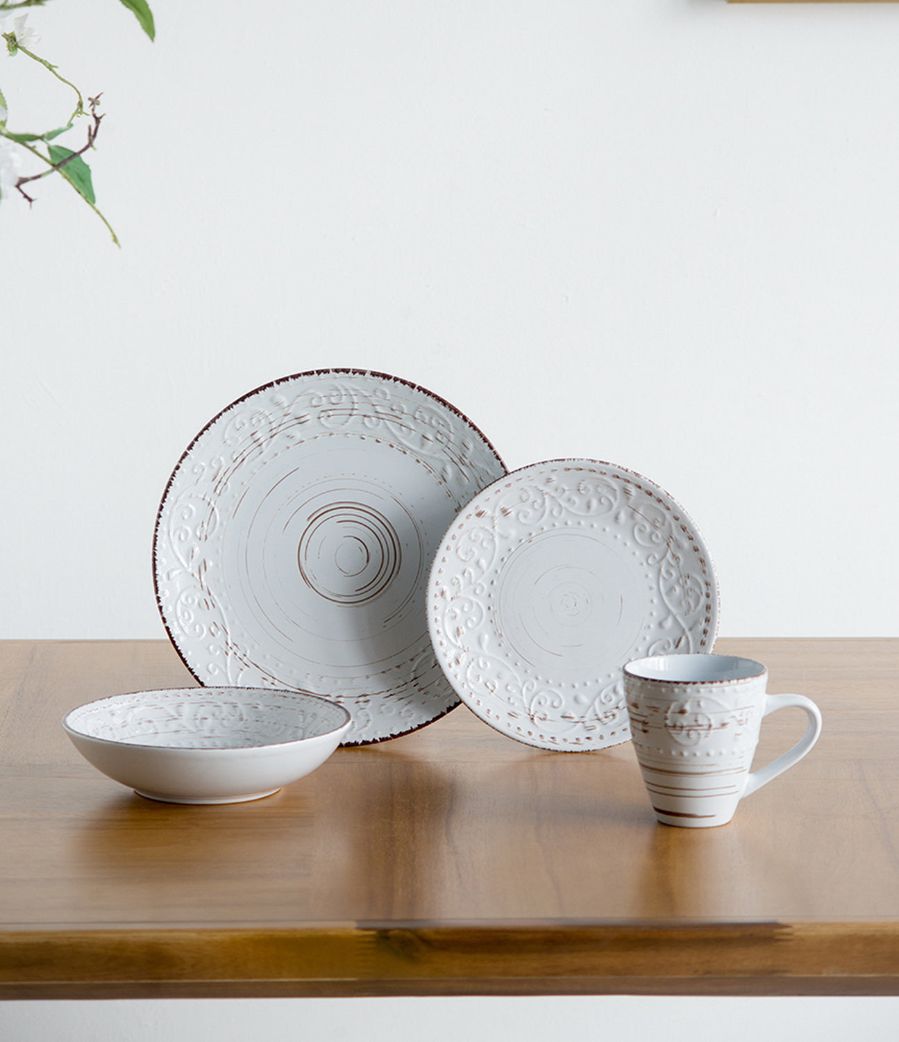 Rustic Fare Dinner Plate
