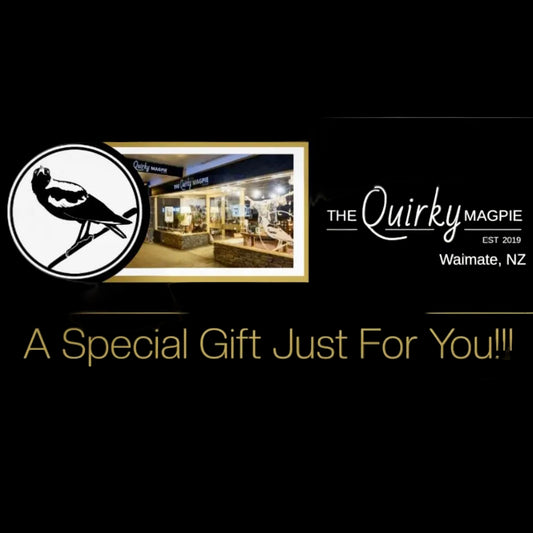 The Quirky Magpie Gift Card Example