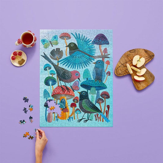 Werkshoppe | Mushroom Garden - 500 Piece Jigsaw