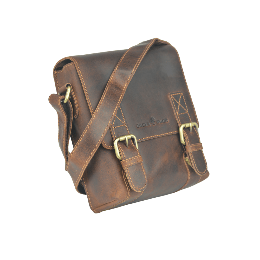 Greenwood Leather | Shoulder Bag Dubbo - Sandel