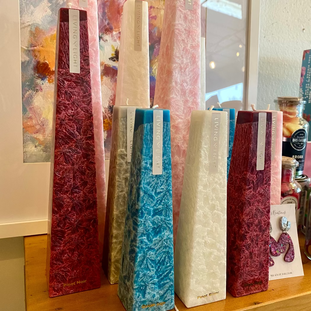 Living Light Candles | Pinot Noir Icicle Candles