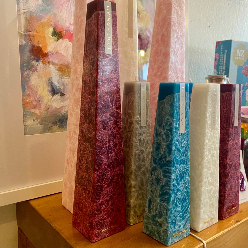 Living Light Candles | Pinot Noir Icicle Candles
