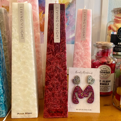 Living Light Candles | Pinot Noir Icicle Candles