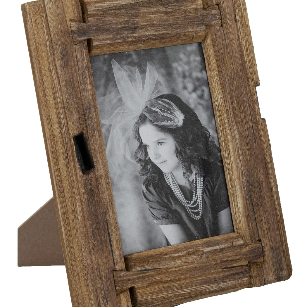 Rustic Wooden Photo Frame – The Quirky Magpie