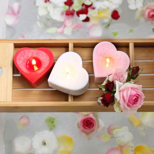Living Light Candles | Heart Candle | Assorted Fragrances