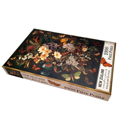 Wolfkamp & Stone | Native Flora & Fauna Jigsaw - 1000 Piece