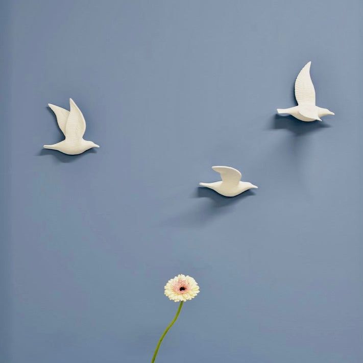 Flying Birds - Double Open Wing