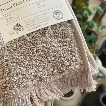 MM Linen | Tusca Facecloth